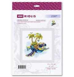 Embroidery kit Little Turtle