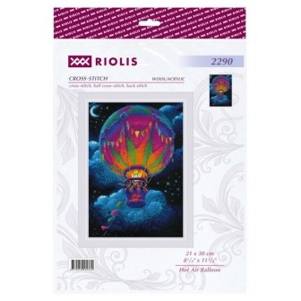Riolis Embroidery kit Hot Air Balloon