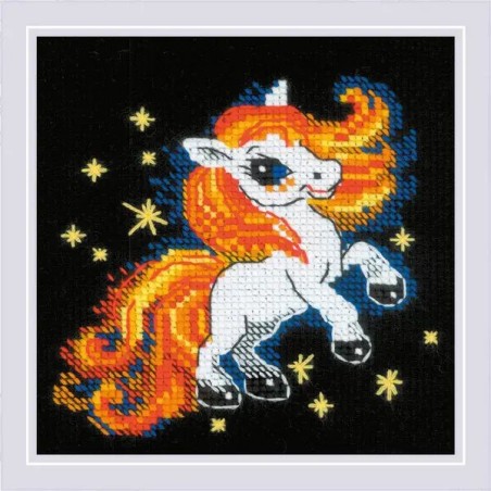 Riolis Embroidery kit Fiery Foal