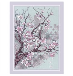 Riolis Embroidery kit Plum Blossom