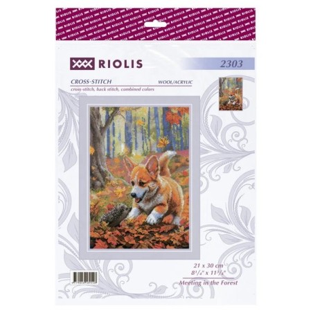 Borduurpakket Ontmoeting in het bos