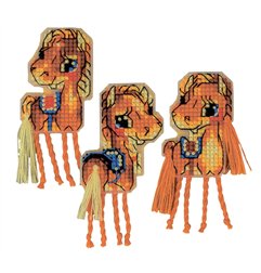 Riolis Borduurpakket Magneten Paarden