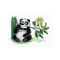 Embroidery kit Panda and the Caterpillar Cross Embroidery kit Panda and the Caterpillar Cross
