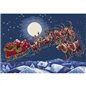 Embroidery kit Christmas Eve Flight