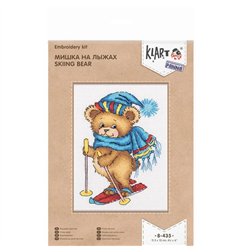 Borduurpakket Skiënde beer