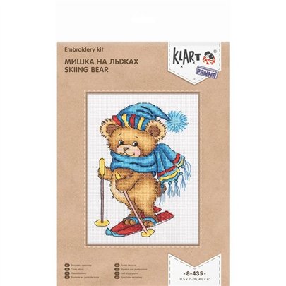 Borduurpakket Skiënde beer