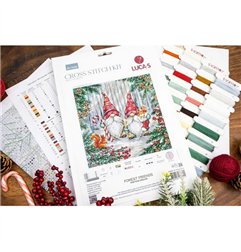 Embroidery kit Forest Friends