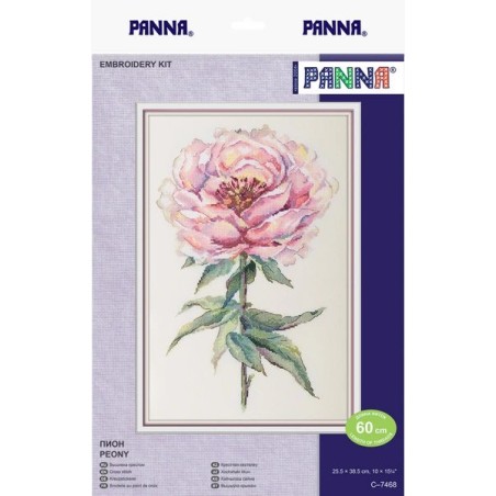 Kit e broderie Pivoine