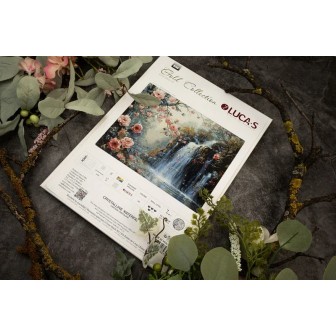 Luca-S Stickset Kristallklarer Wasserfall