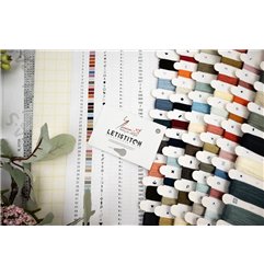 Luca-S Embroidery kit Crystalline Waterfall