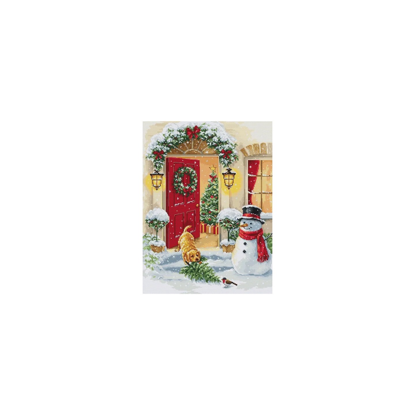 Luca-S Kit de broderie Chiots Joy