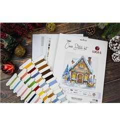 Stickset Weihnachtsmannladen