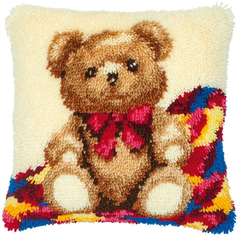 Knüpfkissenpackung Bär 14124 Knüpfkissenpackung Bär 14124