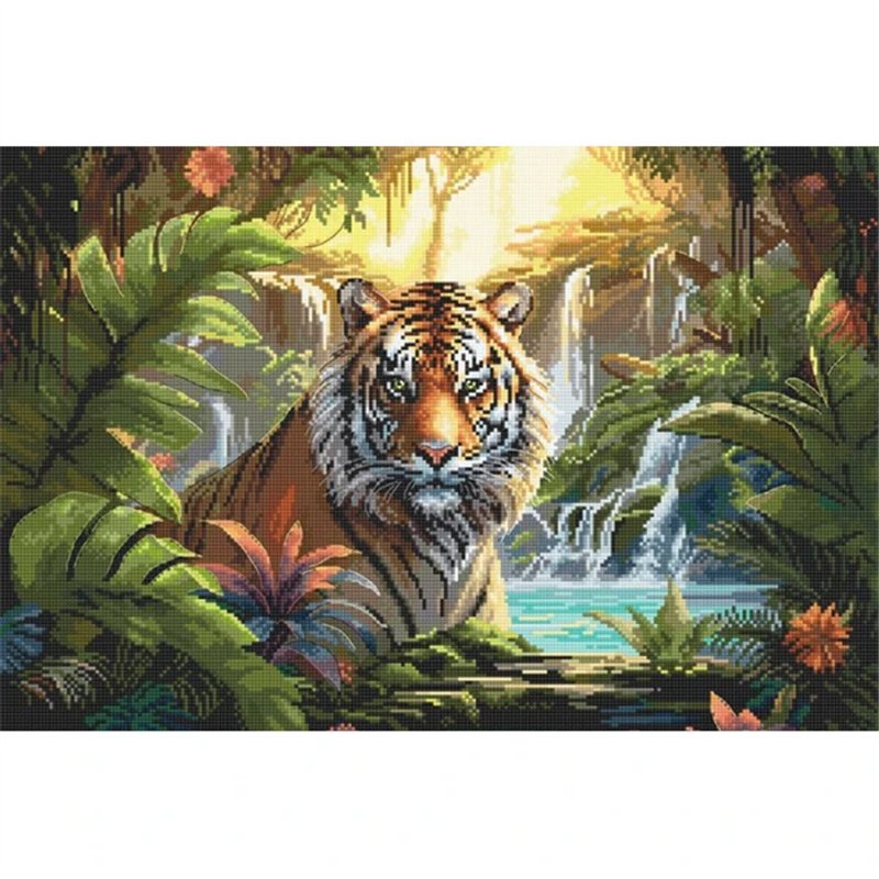 Borduurpakket Waterval Rust Borduurpakket Waterval Rust