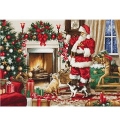 Embroidery kit Santa Interior Embroidery kit Santa Interior