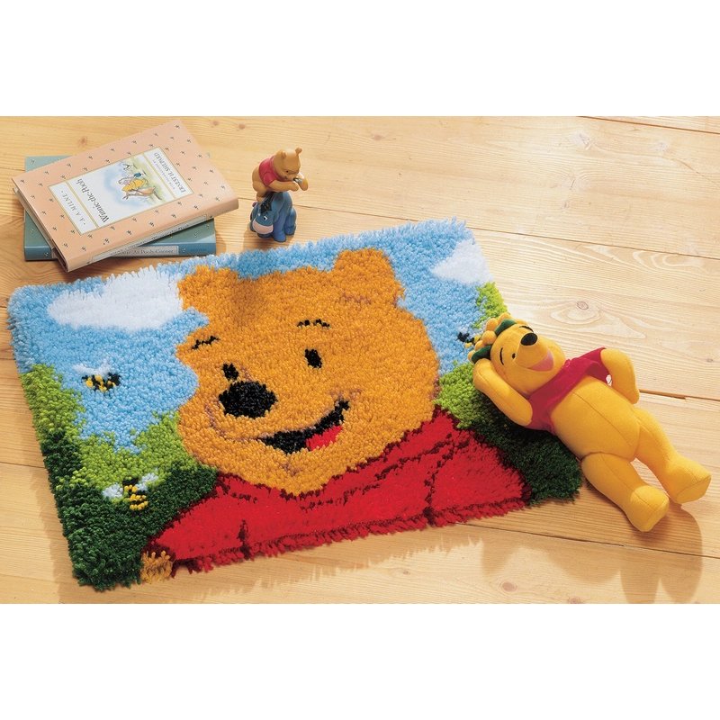 Kit tapis au point noué Disney Winnie the Pooh 14722