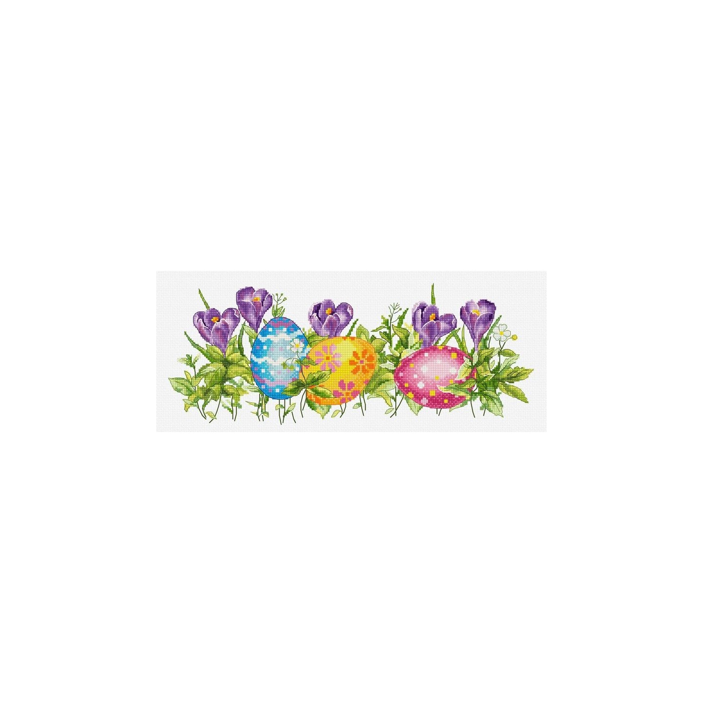 Embroidery kit Crocus