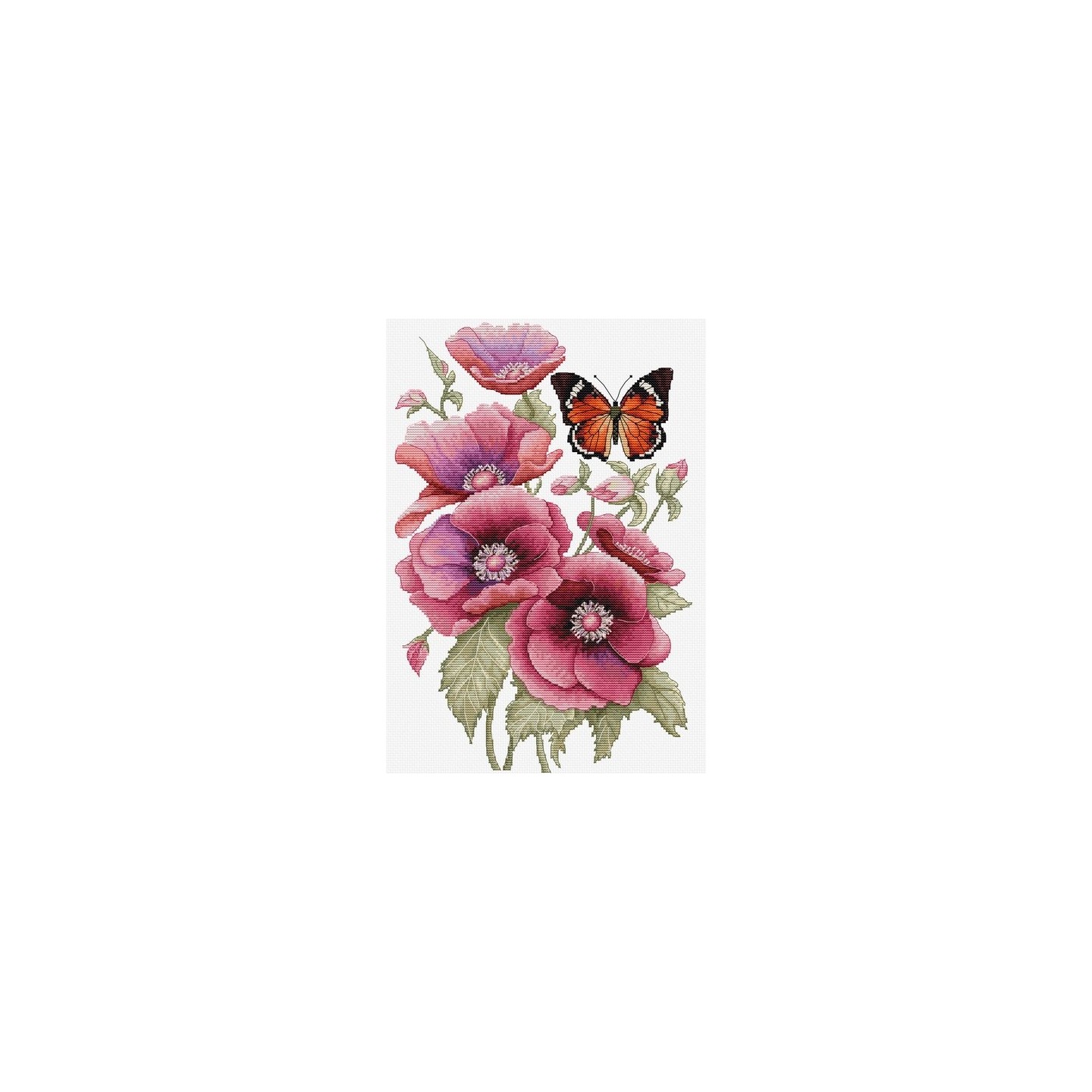 Embroidery kit The Scent of Anemones