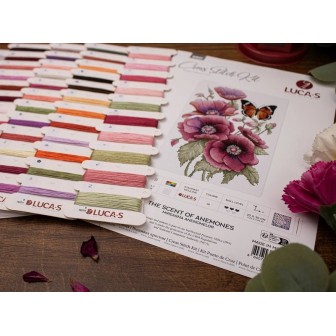 Stickset Der Duft der Anemonen