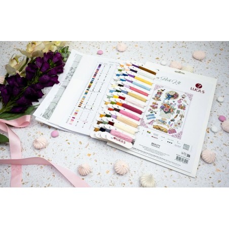 Kit de broderie Beauté