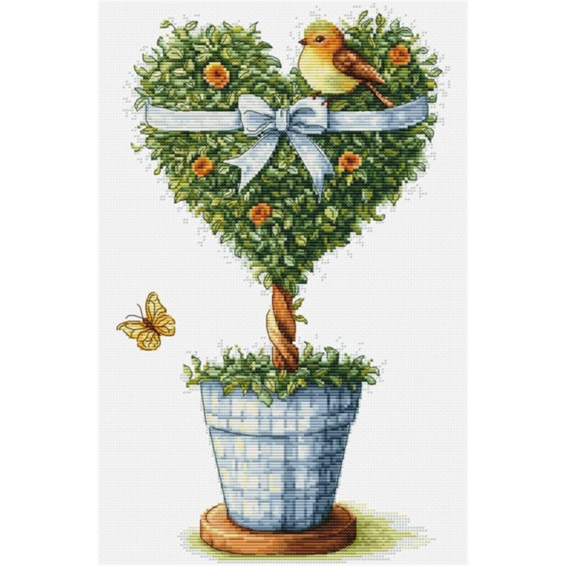 Borduurpakket De Boom van de Liefde Borduurpakket De Boom van de Liefde
