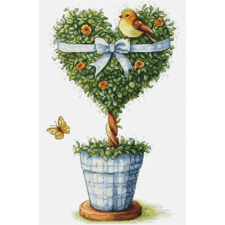 Borduurpakket De Boom van de Liefde
