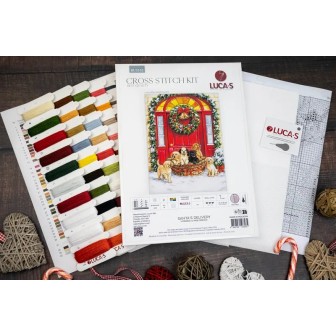 Embroidery kit Santa’s Delivery