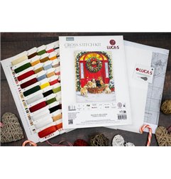 Kit de broderie Livraison du Père Noël