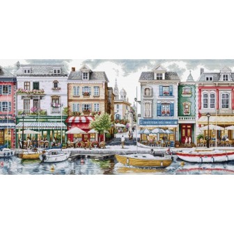 Embroidery kit Quayside