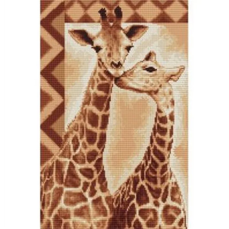 Embroidery kit Giraffes Embroidery kit Giraffes