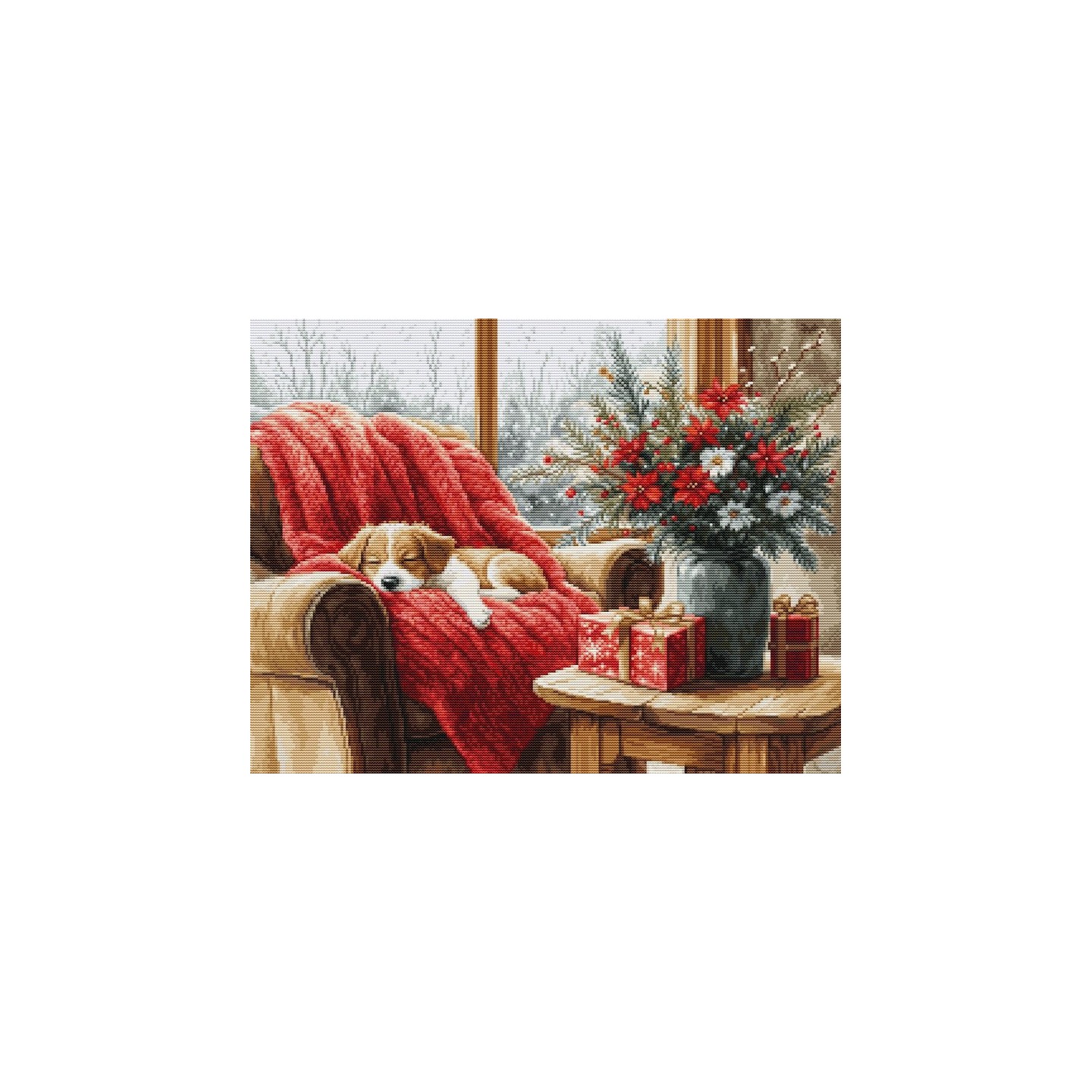 Stickset Weihnachtsmoment (petit point)