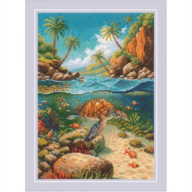 Kit de broderie Sous l'eau Kit de broderie Sous l'eau