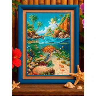 Kit de broderie Sous l'eau
