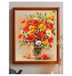 Embroidery kit Field Poppies Embroidery kit Field Poppies