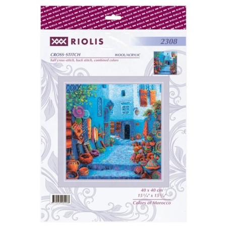 Borduurpakket Kleuren van Marokko