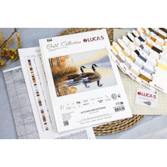 Kit de broderie Reflets d'automne