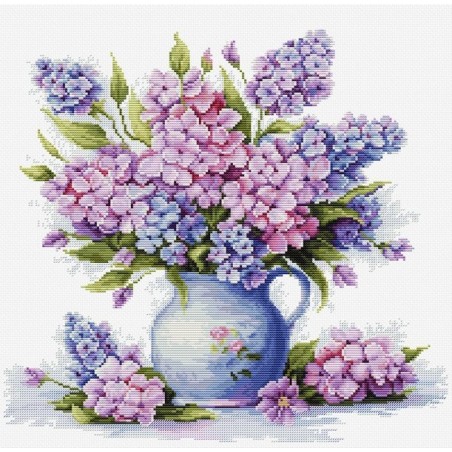 Embroidery kit The Bloom of Fragile Hope