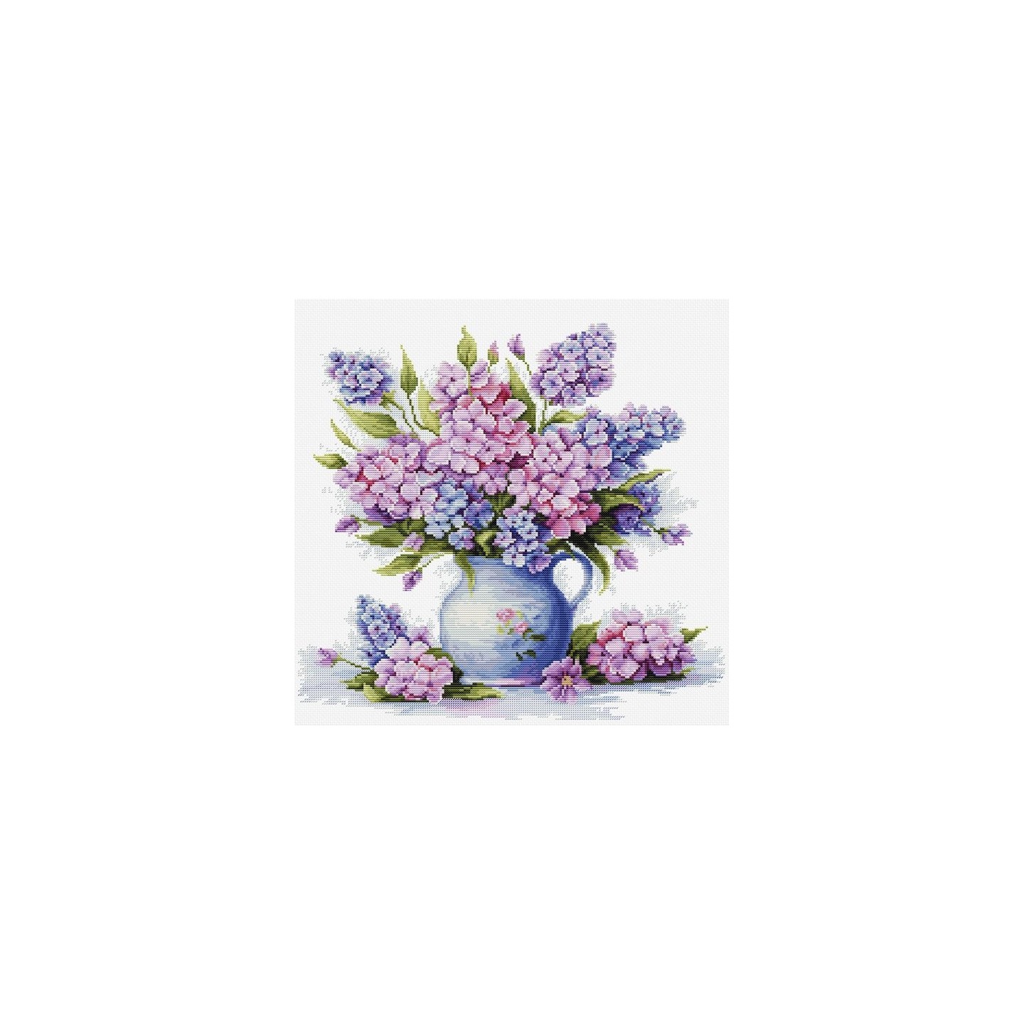 Embroidery kit The Bloom of Fragile Hope