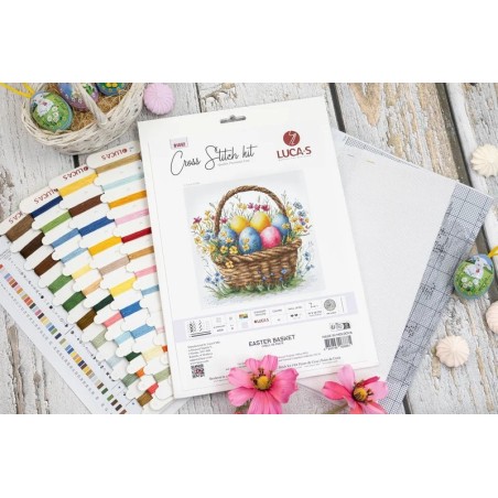 Kit de broderie Panier de Pâques