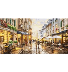 Borduurpakket Nachtcafé