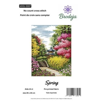 Embroidery kit Spring