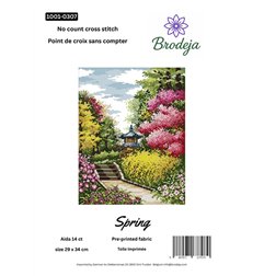 Kit de broderie Printemps