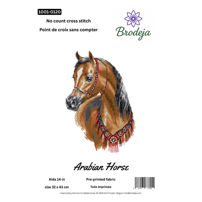 Borduurpakket Arabisch paard