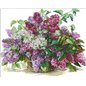 Embroidery kit Lilac Embroidery kit Lilac