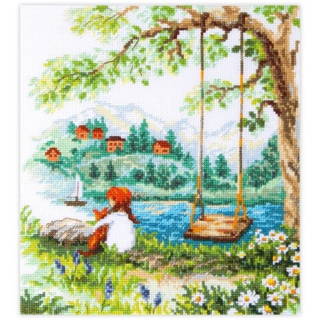 Embroidery kit Carefree Days