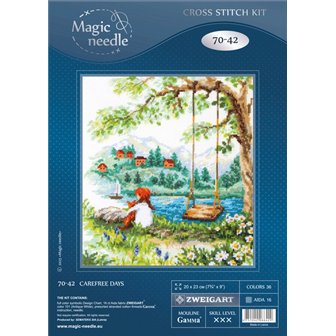 Embroidery kit Carefree Days