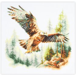 Embroidery kit Above the World
