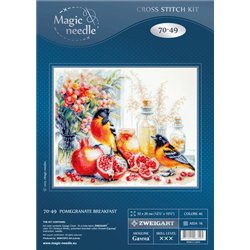 Embroidery kit Pomegranate Breakfast Embroidery kit Pomegranate Breakfast