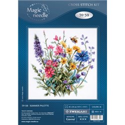 Borduurpakket Zomerpalet Borduurpakket Zomerpalet