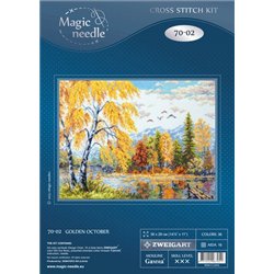 Kit de broderie Octobre doré Kit de broderie Octobre doré